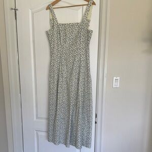 Blue & White Floral Abercrombie Dress